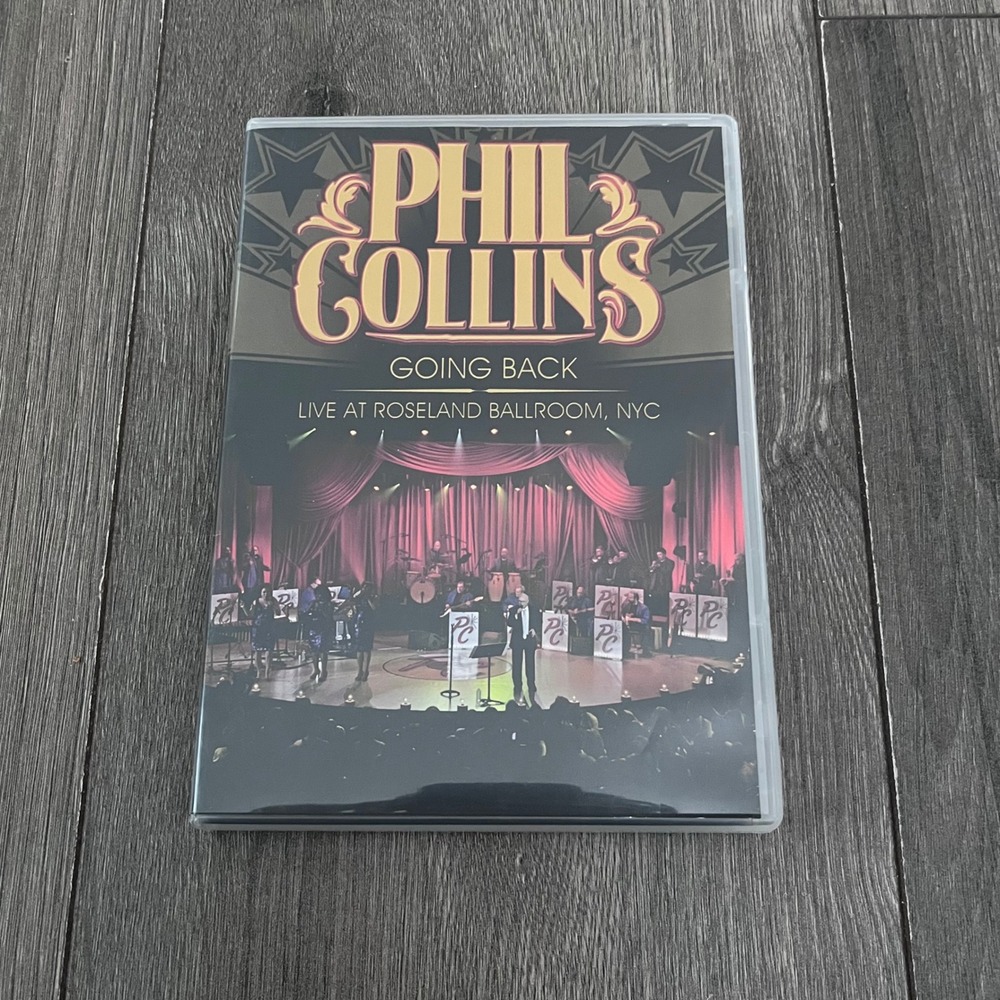 Phil Collins Going Back Live at Roseland Ballroom NYC DVD Motown Soul Concert